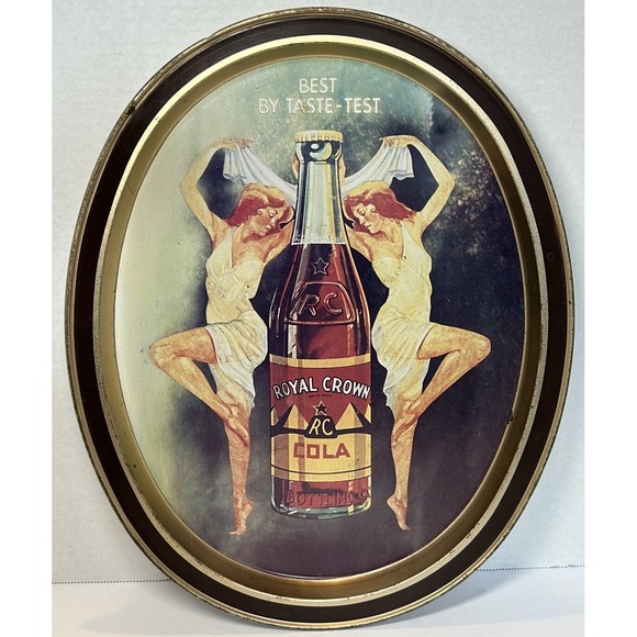 Coca-Cola Other - Royal Crown RC Cola Metal Serving Tray Made in Frenchtown, NJ USA Fabcraft Inc.